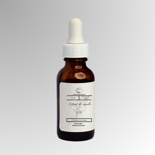 Extrait de Vanille CO2  ou Absolue de vanille Co2 pour Parfumeur Exigeant – L'Essence Pure d'une Matière Parfumante Naturelle